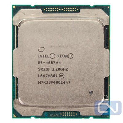 Intel Xeon E5-4667 v4 2.2GHz 45MB SR2SF 18-Core 2011-v3 Clean Pull CPU Processor