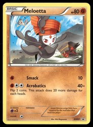 Meloetta BW69 Black Star Promo Pokemon TCG