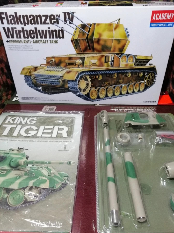 LOTTO 1:35 ACADEMY 13236 + TAMIYA 35061 +35061+ITALERI 313 + HACHETTE + CATALOGO - Immagine 4 di 4