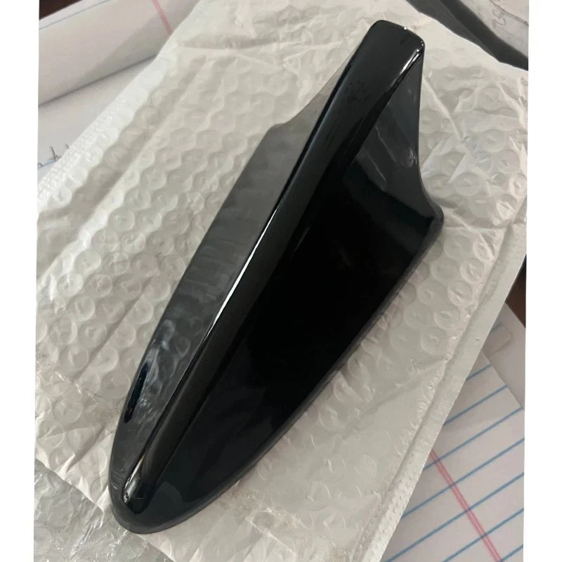 2015~2019 Hyundai Sonata~Elantra Ebony Black Shark Fin Roof Antenna Cover - Image 2 of 4