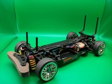 Châssis Tamiya TT01, suspension en aluminium/nombreuses pièces en aluminium, ...