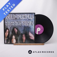 Deep Purple Machine Head A-1 B-3 Poster Reissue LP Album Vinyl Record - EX/EX