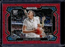 2024 Prizm Draft Picks Kamilla Cardoso RC Red Shimmer FOTL #7/8 Image Variation