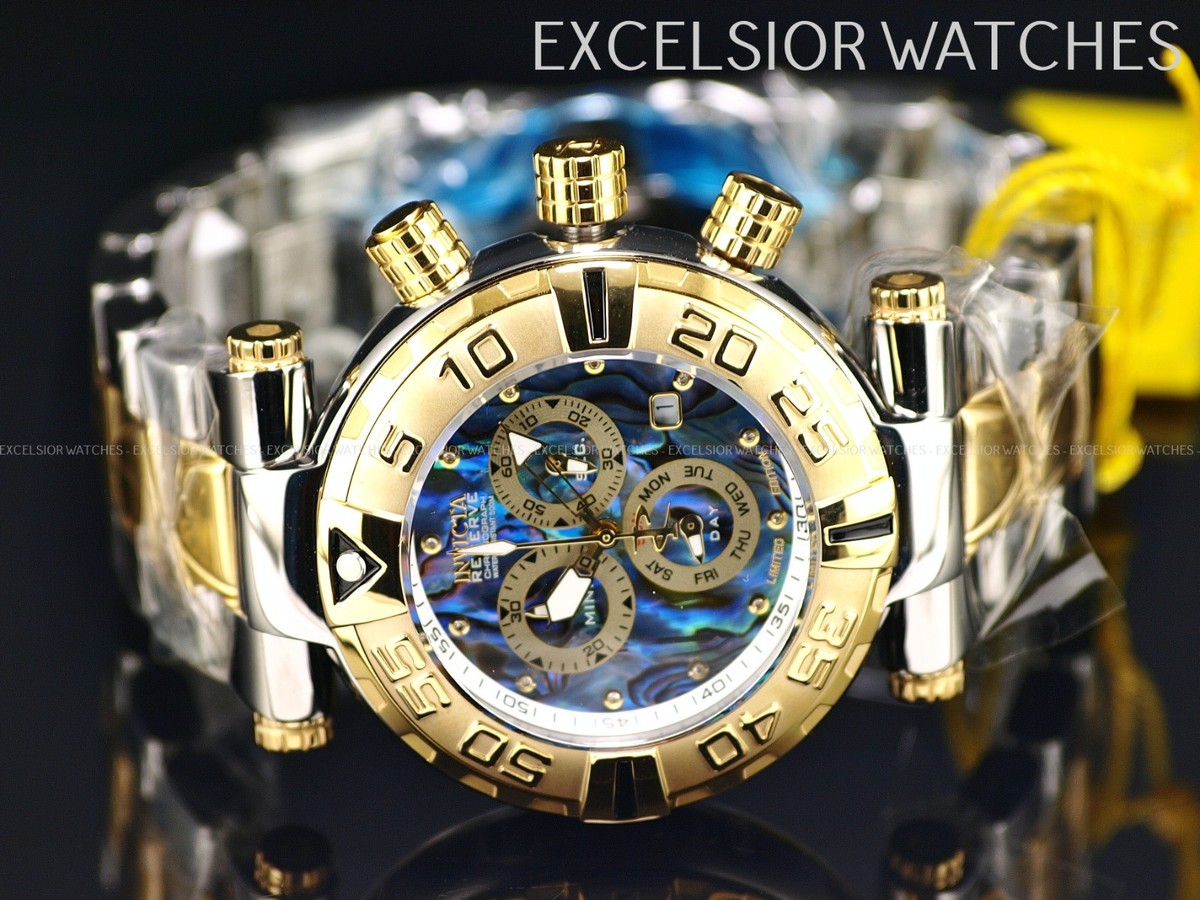 Montre Chronographe Invicta Subaqua Noma IV Shark Edition - Mouvement Suisse, 500m étanchéité, Neuve