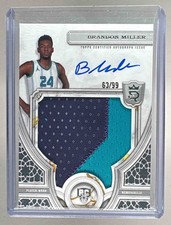 Brandon Miller 2023 Topps Royalty Collection #104 Rookie Patch Auto RC /99
