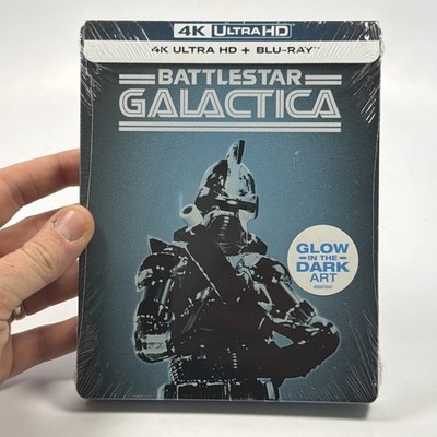 Battlestar Galactica Glow in Dark Steelbook 4K UHD+Blu-ray Factory Sealed NEW
