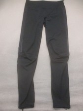 Adidas Size S Womens Black Zips Ankle Drawstring Climalite Activewear Pants 228