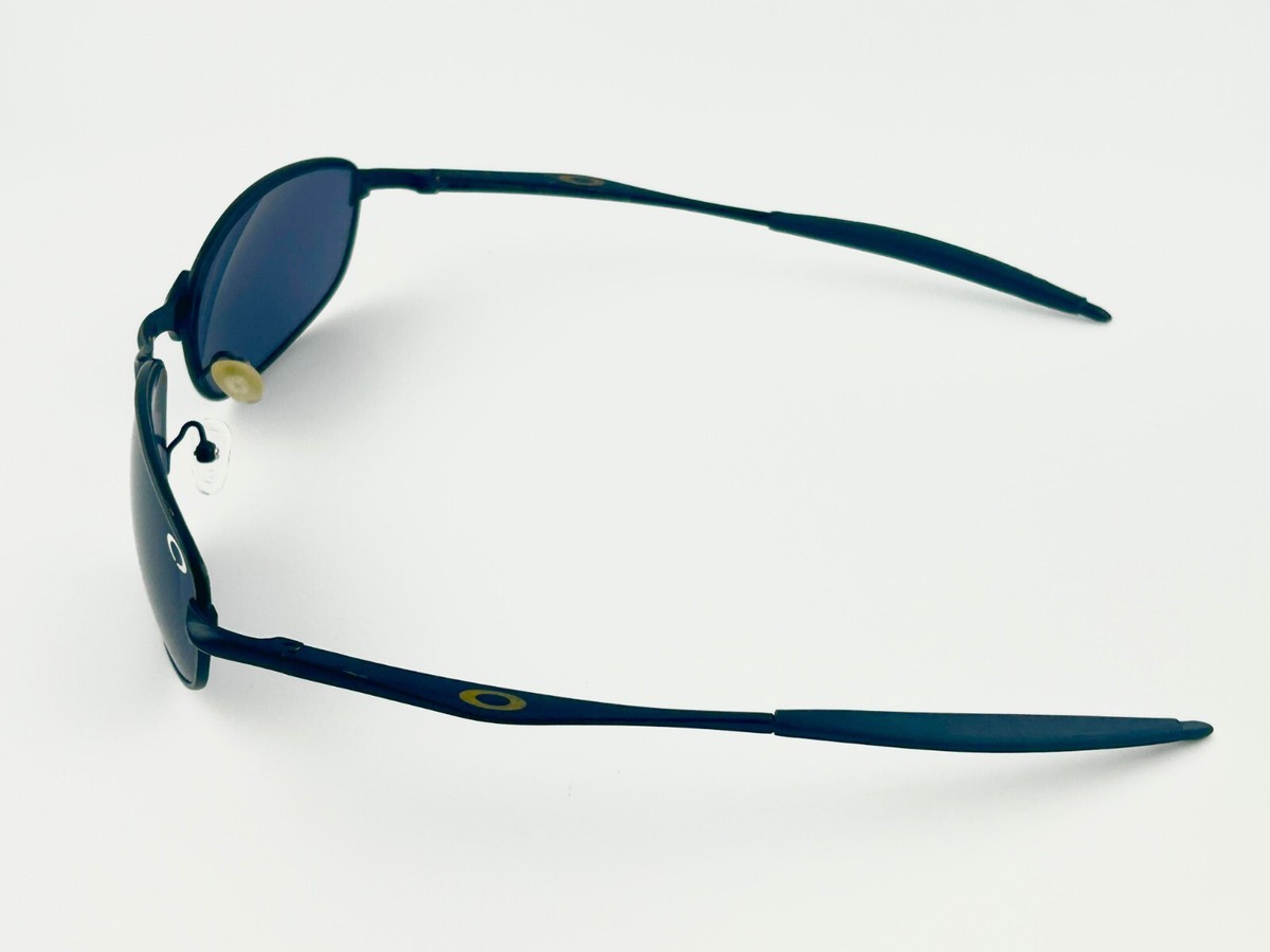 Oakley Whisker 1.0 Titanium Polished Black Sunglasses W