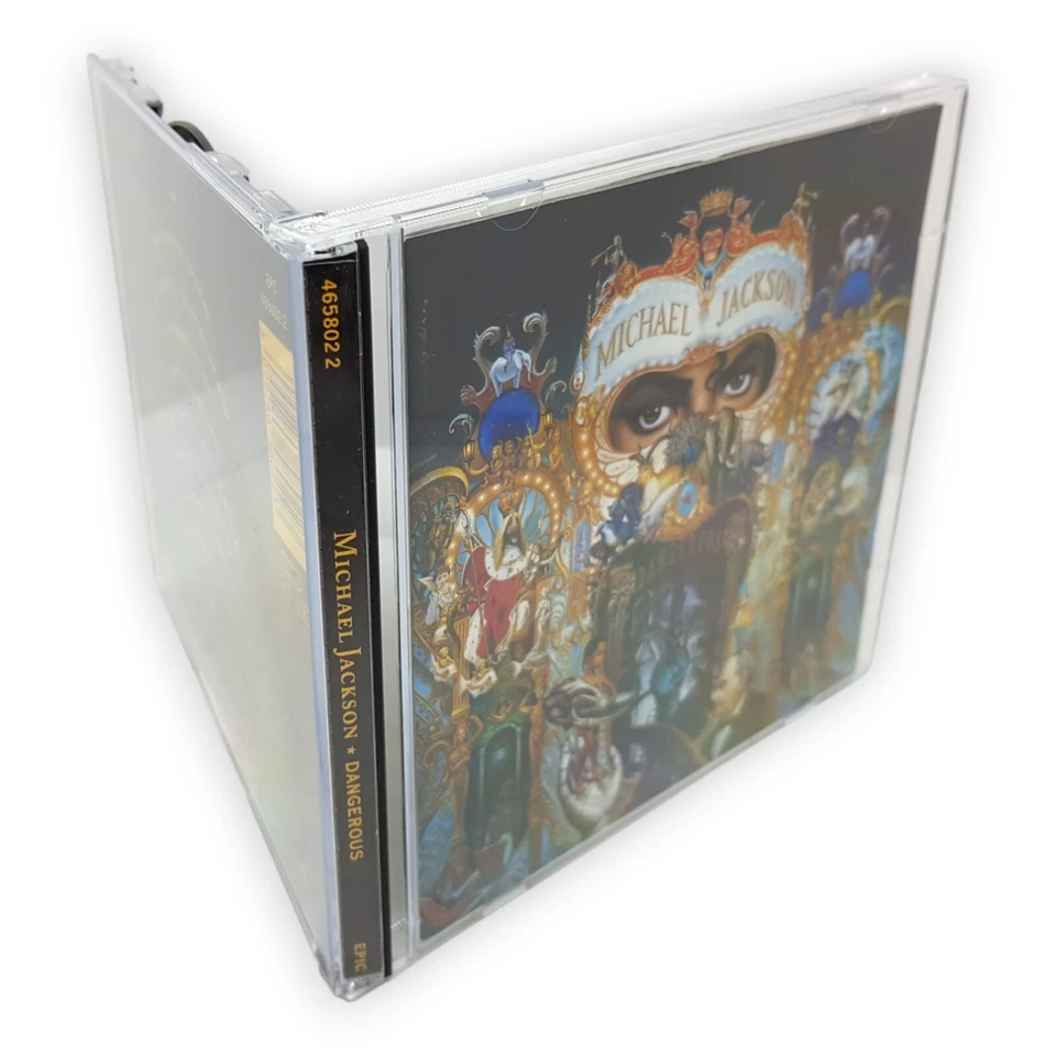 Dangerous Michael Jackson CD Album 1991 MJJ Remember The Time Heal The World - Bild 4 von 4