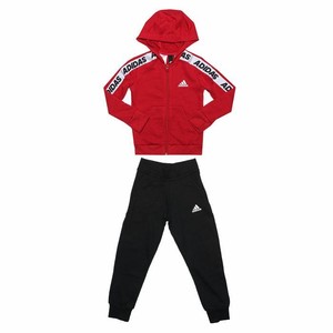 red infant adidas tracksuit