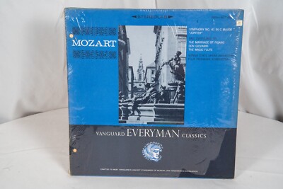 Mozart Symphony No.41 in C major ''Jupiter'' Vanguard Everyman Classics LP Record