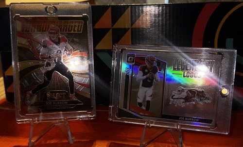 🔥JOE BURROW💥SELECT ROOKIE TURBOCHARGED⭐️LEGENDARY LOGOS SILVER🔥PRIZM ⚡️ - Bild 6 von 8