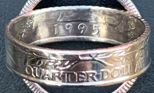 1965-1998 US Qtr Coin Ring, Size 5-13(1/4 & 1/2 sizes), You Pick Year. Free S&H - Picture 26 of 143