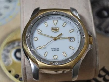 Used ELGIN Two Tone Quartz Men's Watch --For Repair /Parts