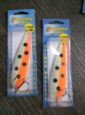 2 Moonshine Lures ! Standard Size Spoon - USA MADE night crawler