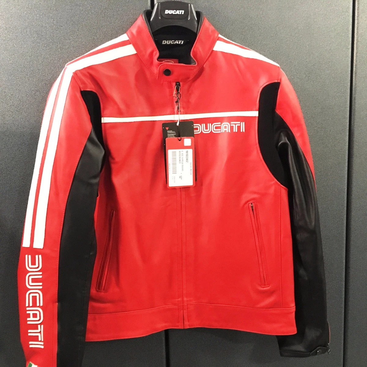 Ducati 80's leather best sale jacket