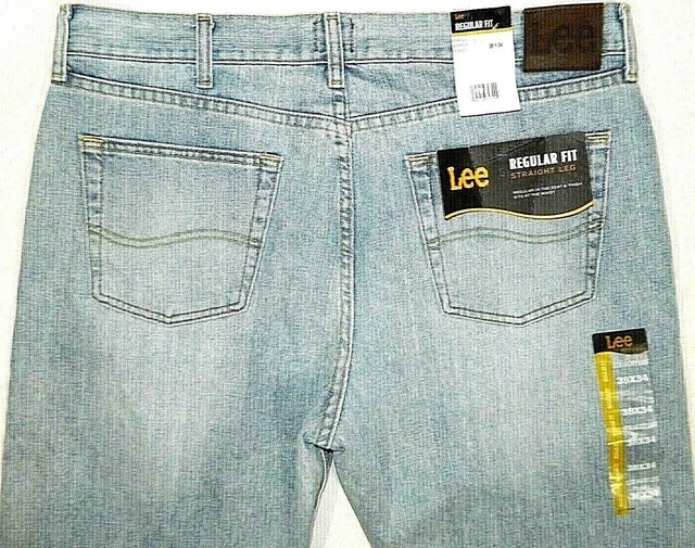Mens Lee Jeans 38 X 34 Regular Fit 