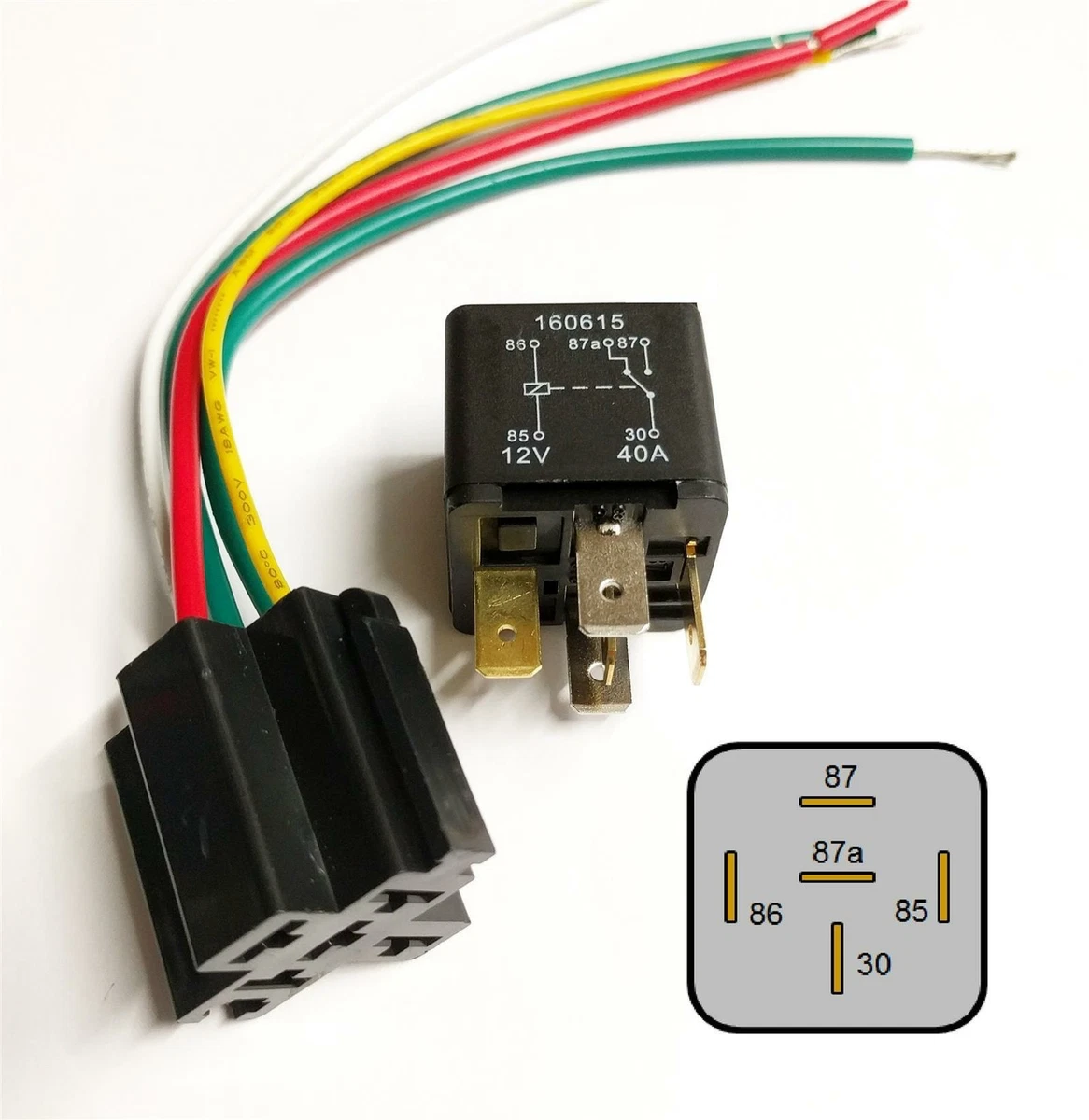 How To Wire An Automotive Relay Switch, With Diagram, Pin