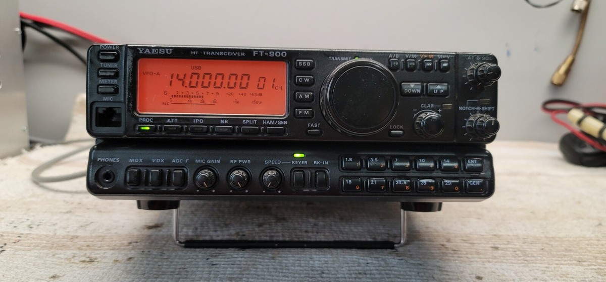 YAESU FT-900 HFトランシーバー Yahoo!オークション - YAESU 八重洲無線 FT-900 HF