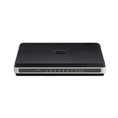 D-Link  DGS (DGS2208) 8-Port 10/100/1000 Wired Desktop Switch