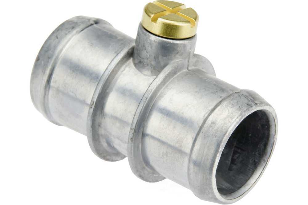 Ra Connector Radiator Radiator Coolant Hose Connector-HD Aluminum Upgrade, Brass Plug, EPDM O ...