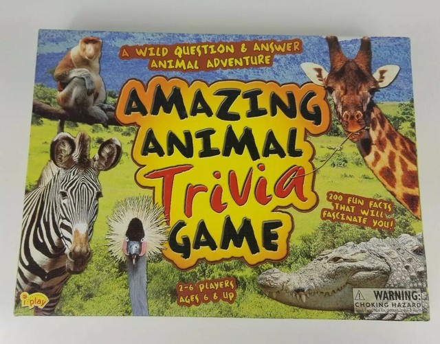 Amazing Animal Trivia Game EBay