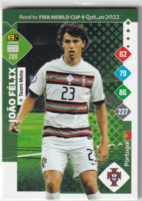 Panini Road to Qatar World Cup Karte 2022 Team Mate Nr. 288 Joao Felix