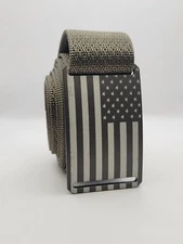 GRIP6 GUNMETAL USA FLAG - 1.5" TIMBER STRAP