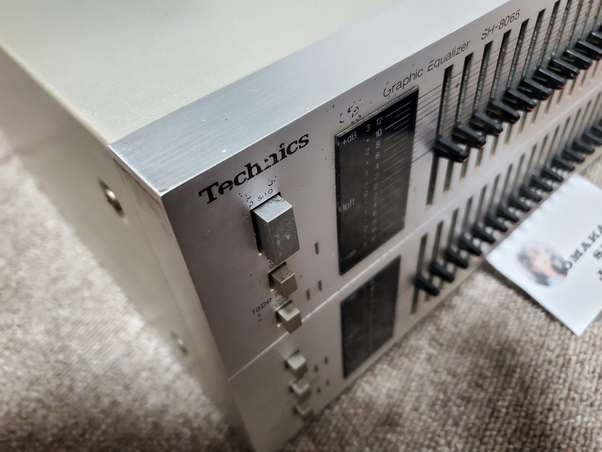 SH-8065 グラフィックイコライザー Technics SH-8065 33-Band Stereo Graphic Equalizer (1982-1987)
