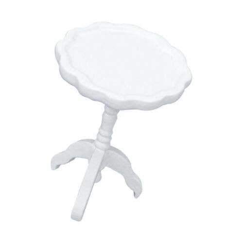 Mini Furniture Lace Small Round Table Toy Decoration Practical Micro Scene - Picture 10 of 12