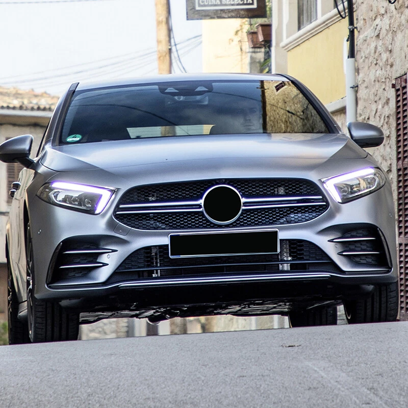 Front Bumper Cover Molding Trim For Mercedes Benz A W177 A220 A250 A35 2019~2022 - Image 3 of 4