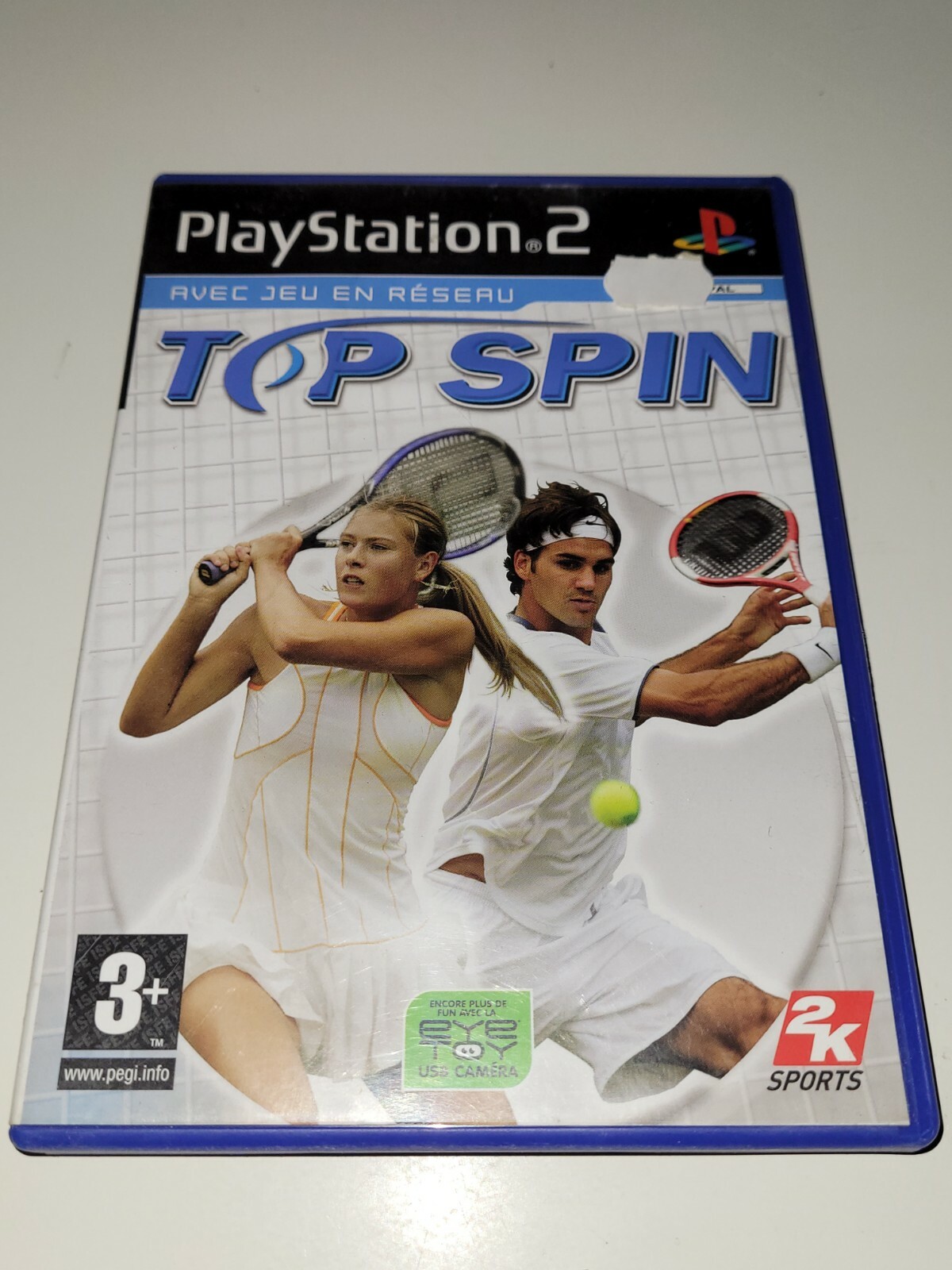 Sony PlayStation 2/PS2 - Top Spin - Bon État 