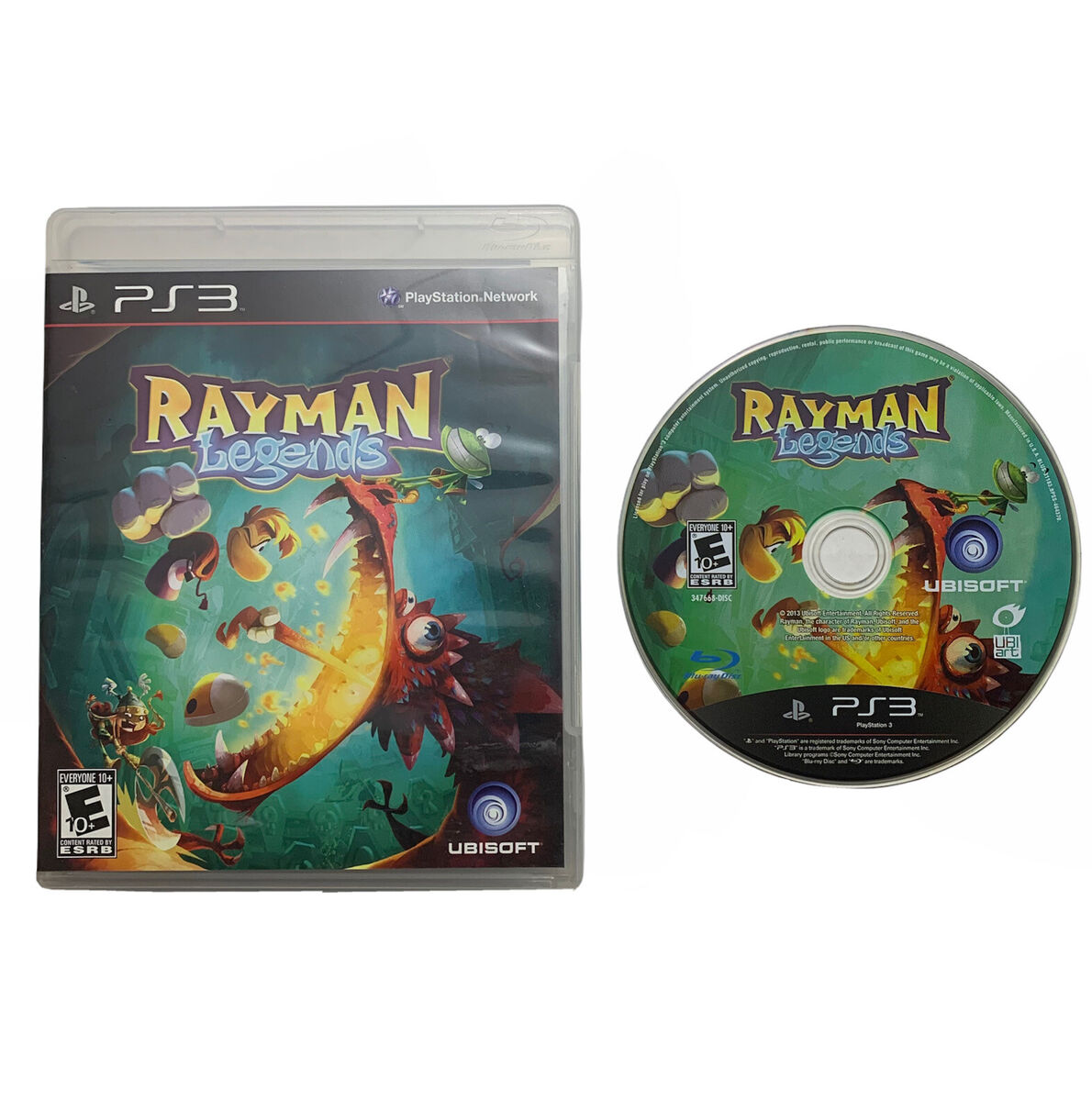 Rayman Legends Sony PlayStation 3 PS3 Video Game Working Tested