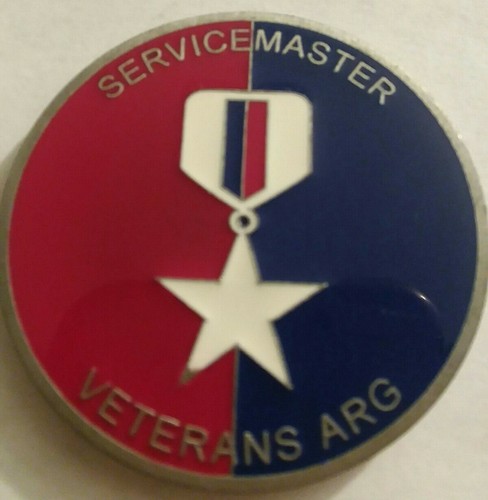 SERVICEMASTER VETERANS ARG DEPARTMENT OF DEFENSE DOD Challenge Coin 