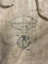 WW1 Canadian CEF Bell Tent Transit Case Bag 1913 Dated C Broad Arrowed