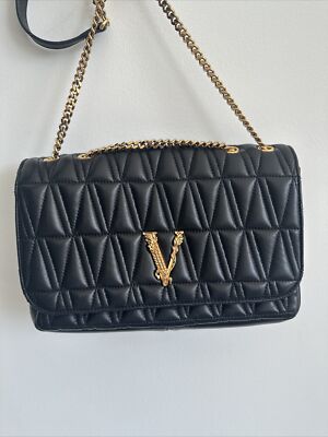 Shoulder Lamb Leather Versace bag