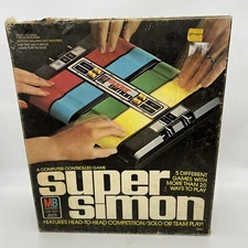 VINTAGE 1979 SUPER SIMON  Electronic Game by Milton Bradley