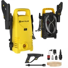 3000 PSI Max 1.7 GPM Electric Powerful Pressure Washer Power Cleaner w/ Nozzle