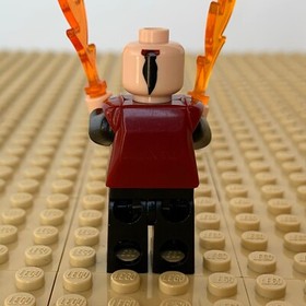 LEGO, Avatar: Prince Zuko, FLAMES, ava006, 3829, FIRE NATION SHIP, 2006, BENDER