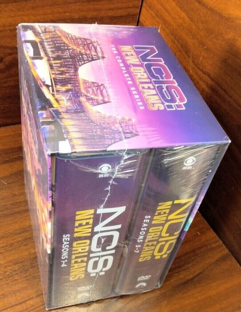 NCIS:New Orleans TV Series (DVD Boxset) NEW(Sealed)-Free Box