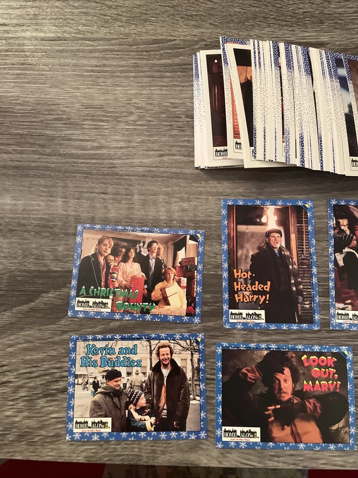 Solo en casa 2: Lost in New York - Juego completo 66 cartas + 11 pegatinas - Topps 1992 Foto 2 de 4