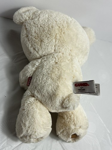 Peluche Gund Kia vanille/vanille couleur crème peluche ours jouet # 6058554 envoi rapide - Photo 6/8