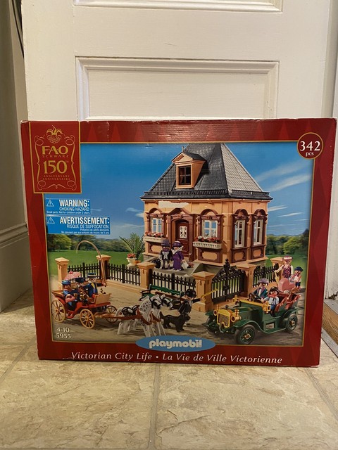 2012 PLAYMOBIL EXCLUSIVE 5955 FAO Schwarz 150th Anniversary Victorian House EUR 314,49 - FR