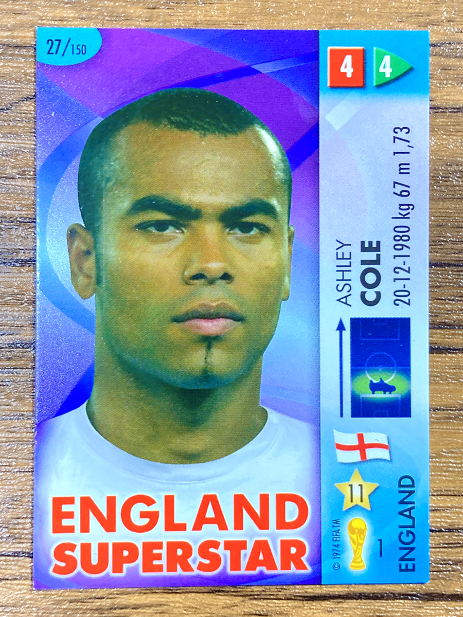 Panini Card GOAAAL! World Cup Germany 2006 #27 Ashley Cole England