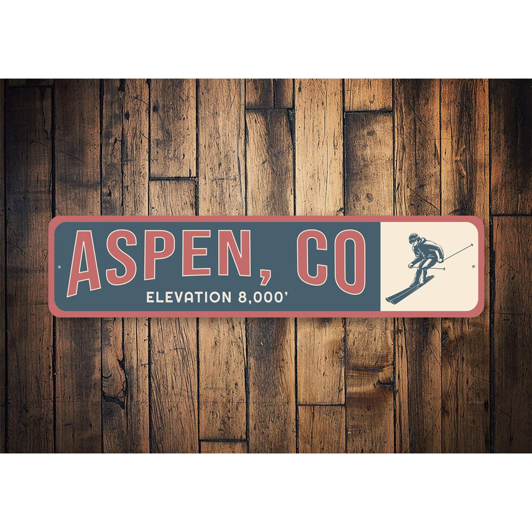 Aspen Colorado Metal Sign | eBay