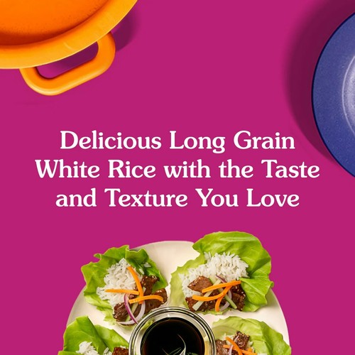 BEN'S ORIGINAL Enriched Long Grain White Rice, Parboiled Rice, 5 LB Bag - Picture 3 of 4