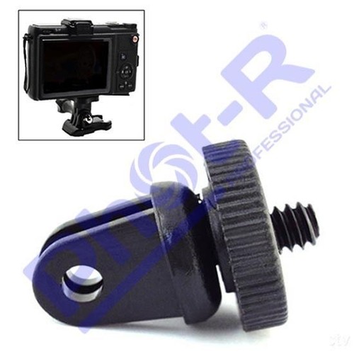 Phot-R 1/4" Tripod Screw Adapter Mount any Ordinary Camera to GoPro Hero 5 4 3+