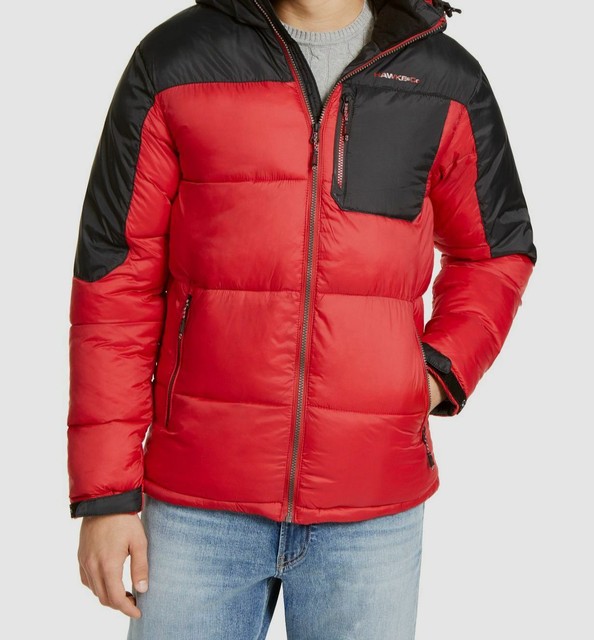 hawke men's puffer jacket