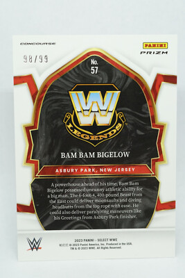 WWE バン・バン　ビガロ 刺青獣「クラッシャー バンバン ビガロ」〜1961-2007 昭和最後の