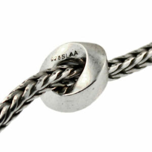 Trollbeads Original Foxtail 15225 Bracelet Silver 9.8 inch 8.8 actual